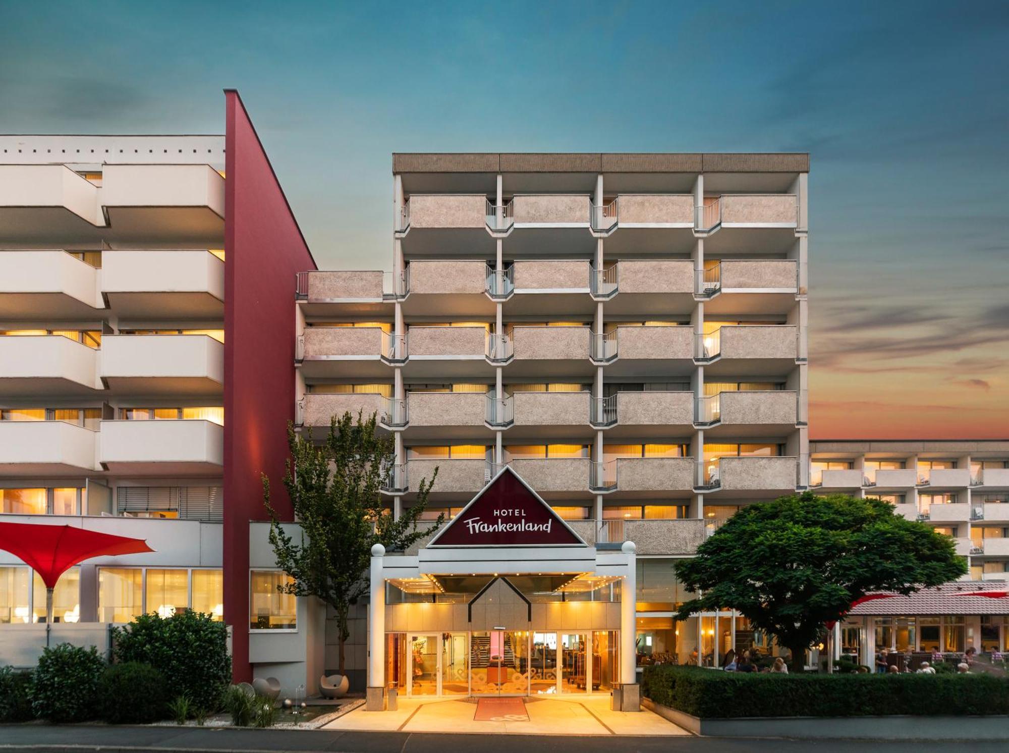Hotel Frankenland Бад-Киссинген Экстерьер фото